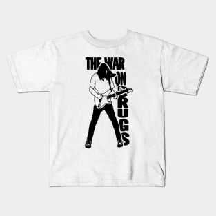 black The War On Drugs Band Kids T-Shirt